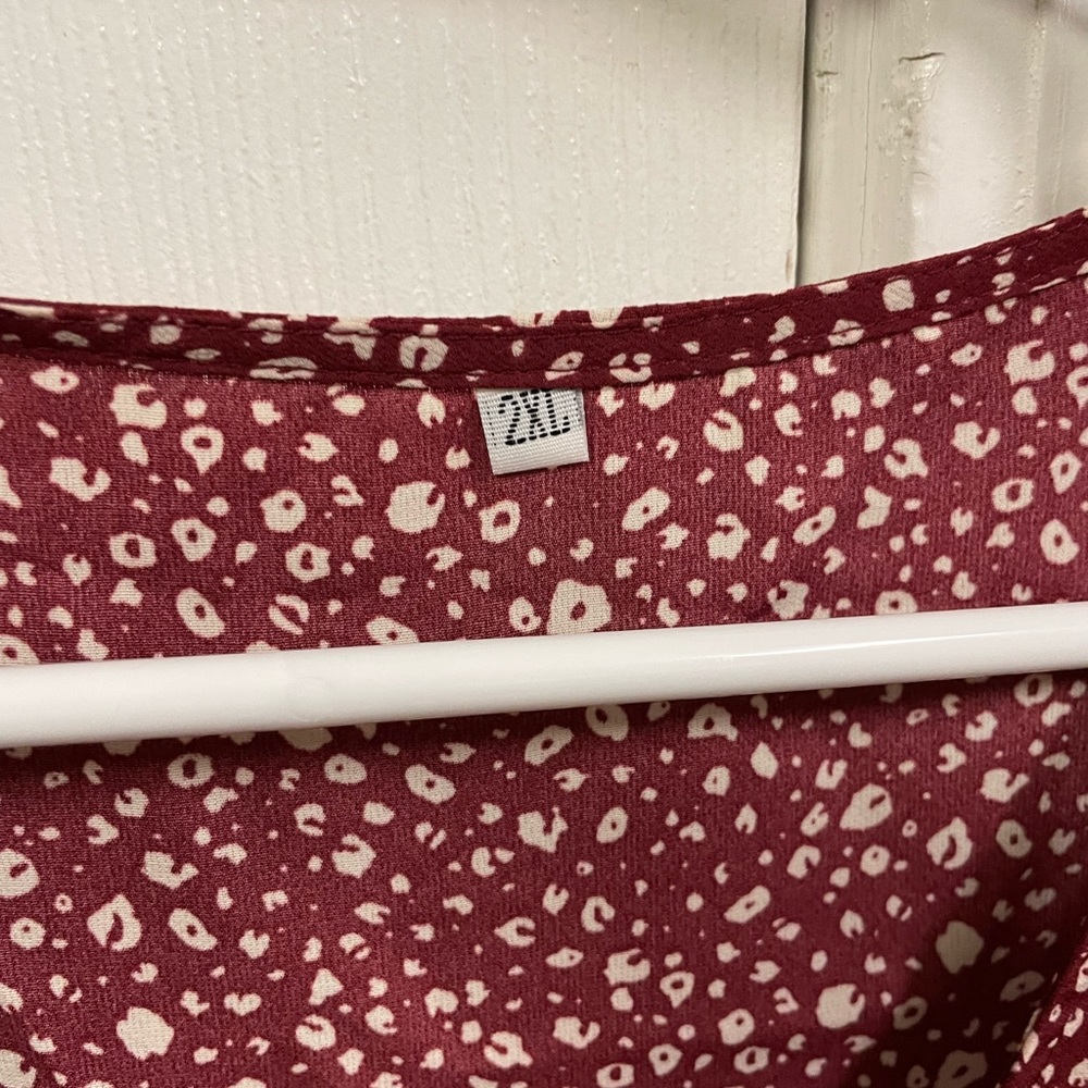 Amazon Flowy Ruffle Dress - Picture 3 of 3